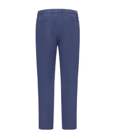 Herno Hose Aus Light Stretch Nylon In Blue