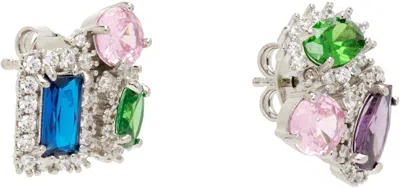 Maison Margiela Clutter Stud Earrings In Multi