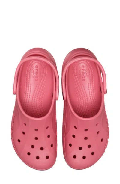 Crocs Baya Platform Clog In Red