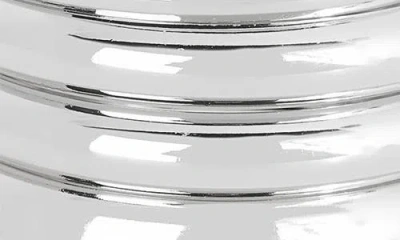 Natasha 5-pack Bangle Bracelets In Silver