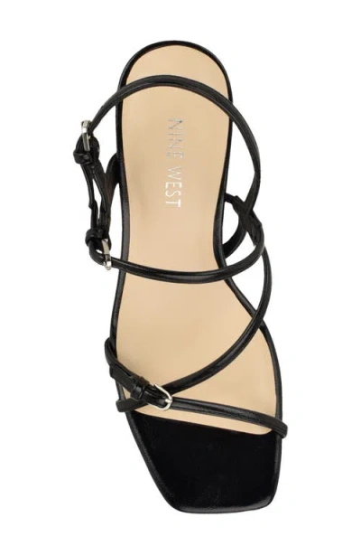 Nine West Hallow 3 Sandal In Black