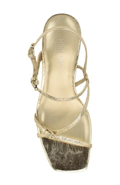 Nine West Hallow 3 Sandal In Neutral