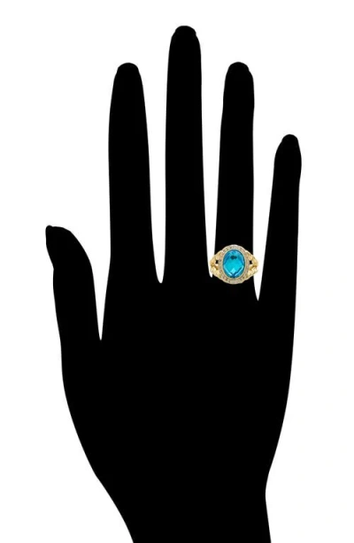 Rivka Friedman Blue Stone Ring In Blue