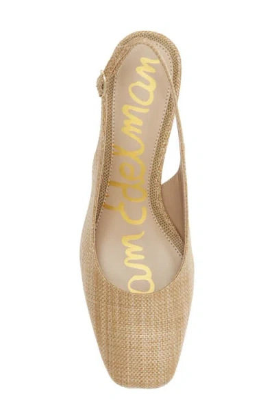 Sam Edelman Terra Slingback Pump In Neutral