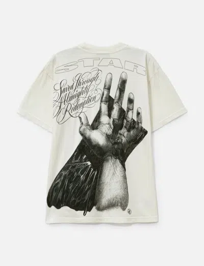 Hellstar Graphic-print T-shirt In White