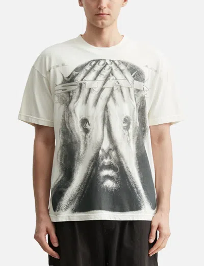 Hellstar Graphic-print T-shirt In White