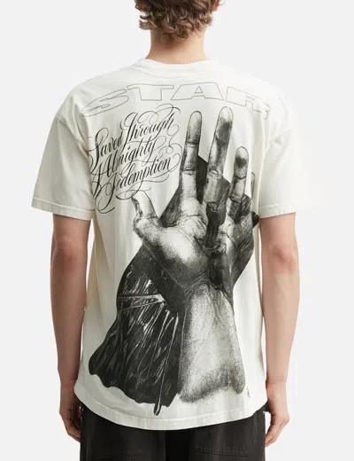 Hellstar Graphic-print T-shirt In White