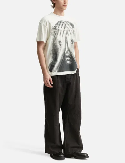 Hellstar Graphic-print T-shirt In White