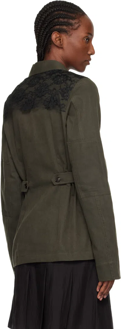 Our Legacy Split Collar Casual Jacket In Green