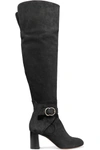 CHLOÉ Suede over-the-knee boots