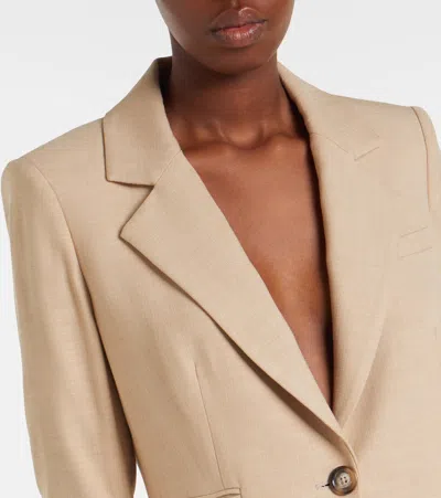 Veronica Beard Battista Dickey Jacket In Stone Khaki In Neutral
