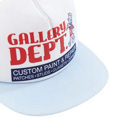 Gallery Dept. Light Blue Graphic Baseball Hat In Blue