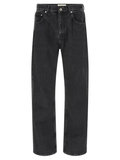 Second / Layer Second Layer Big Papi Relaxed Straight Leg Jeans In Black
