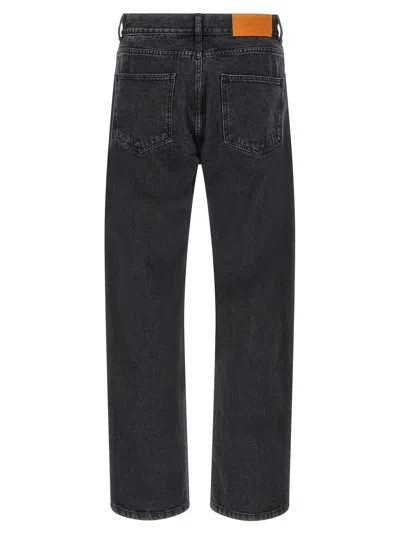 Second / Layer Second Layer Big Papi Relaxed Straight Leg Jeans In Black