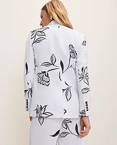 Ann Taylor The Longline Blazer In Multi
