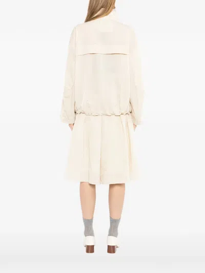 Cotemp Drawstring-waist Jacket In Neutral
