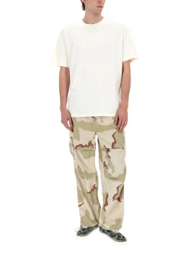 Amish Camouflage-print Drawstring Cargo Pants In Multi