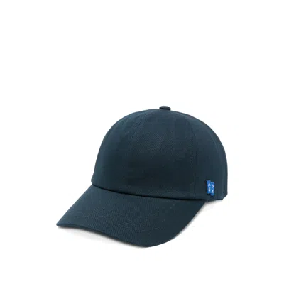 Ader Error Logo-patch Baseball Cap In Blue