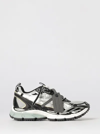 Off-white Round-toe Sneakers In Multi