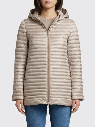 Save The Duck Padded Jacket In Brown