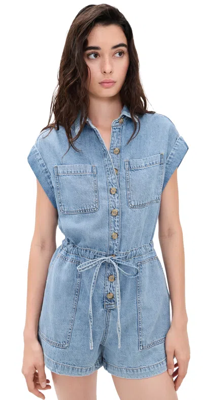 Paige Maliah Romper In Blue