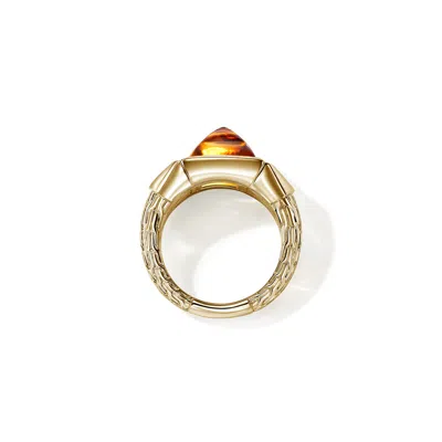 John Hardy Artisan Series Icon Stud Ring In Multi