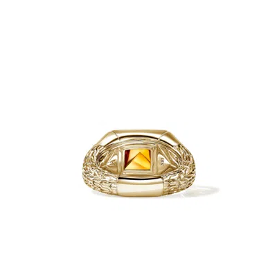 John Hardy Artisan Series Icon Stud Ring In Multi