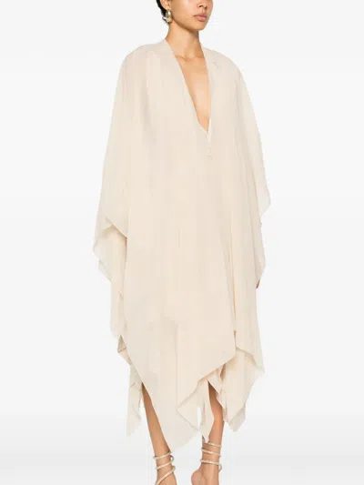 Stephan Janson Open-front Cape In Neutral