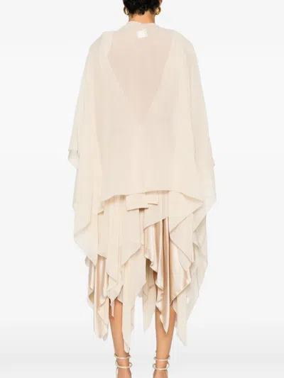 Stephan Janson Open-front Cape In Neutral