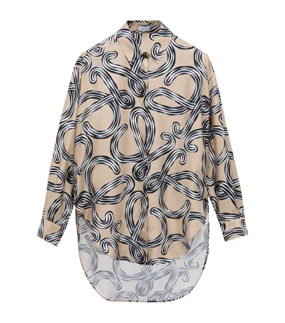 Loewe Long-sleeved Shirt In Multi