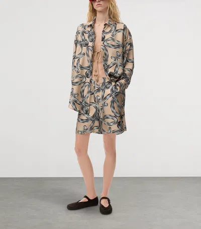 Loewe Long-sleeved Shirt In Multi