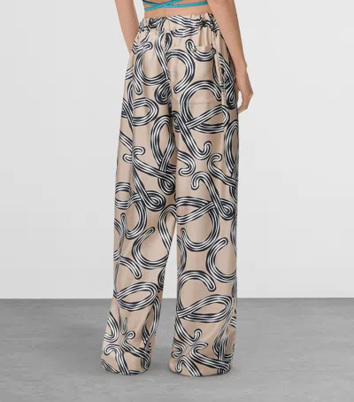 Loewe Drawstring Casual Pants In Neutral