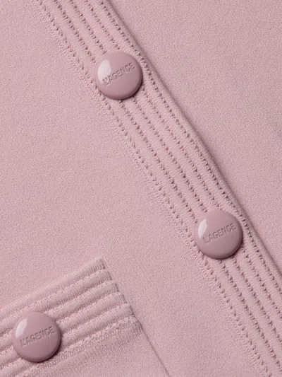 L'agence Patsy Cropped Cardigan In Pink