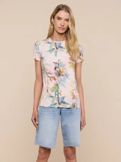 L'agence Ressi Fitted Tee In Multi