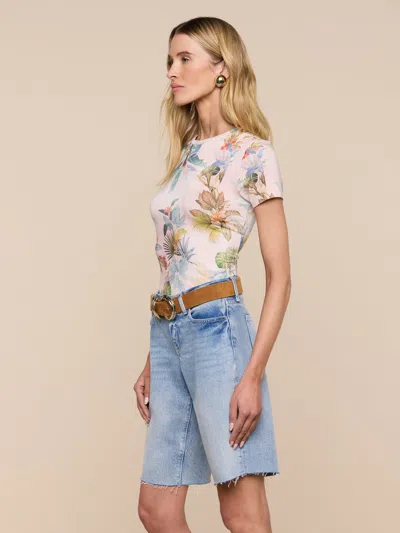 L'agence Ressi Fitted Tee In Multi