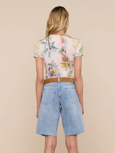 L'agence Ressi Fitted Tee In Multi