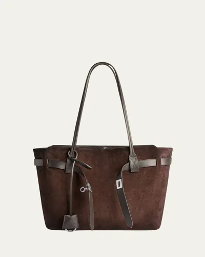 Balenciaga Dark Brown Bel Air Tote