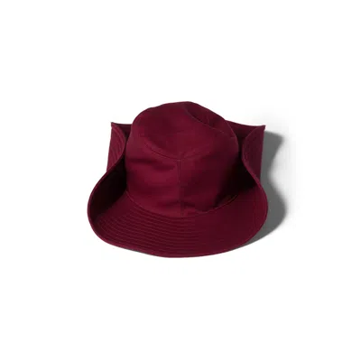 Miu Miu Drill Hat In Red