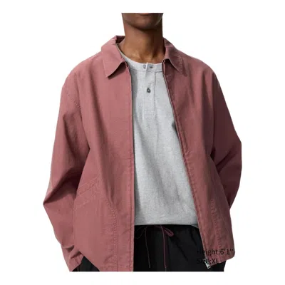 Uniqlo Men's Zip-up Blouson Pink Xl  Us