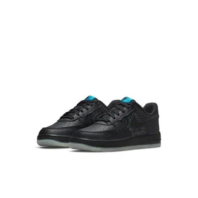 Nike (ps)  Space Jam X Force 1 'computer Chip' In Black