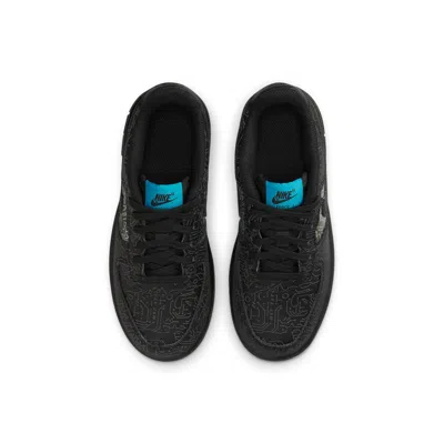 Nike (ps)  Space Jam X Force 1 'computer Chip' In Black