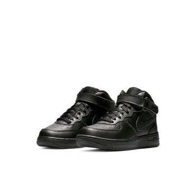 Nike (ps)  Force 1 Mid 'black'