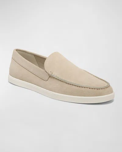 Vince Sonoma Suede Loafer In Neutral