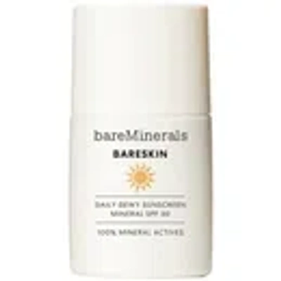 Bareminerals Bareskin Daily Dewy Sunscreen Mineral Spf 30 1 Oz. In Transparent