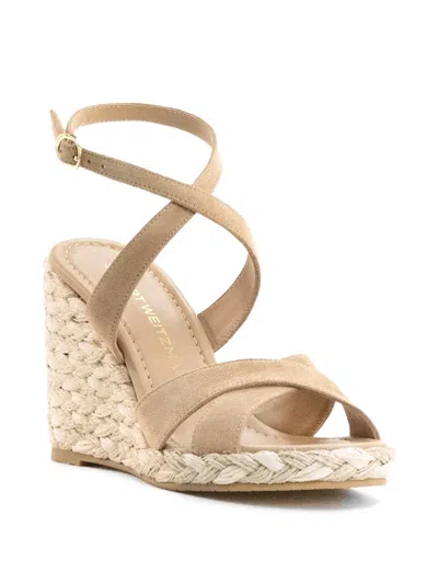 Stuart Weitzman Alyssa Wedge Espadrilles In Multi