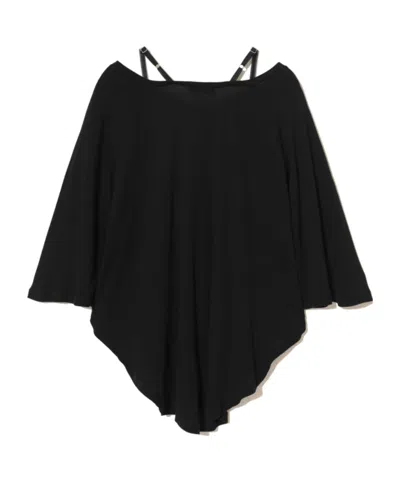 Undercover Strap Pullover In Black