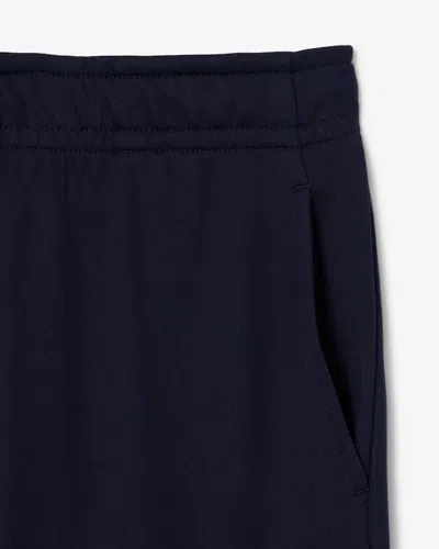 Lacoste Elasticated Track Pants In Blue