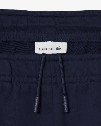 Lacoste Elasticated Track Pants In Blue
