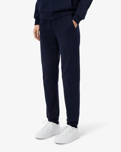 Lacoste Elasticated Track Pants In Blue
