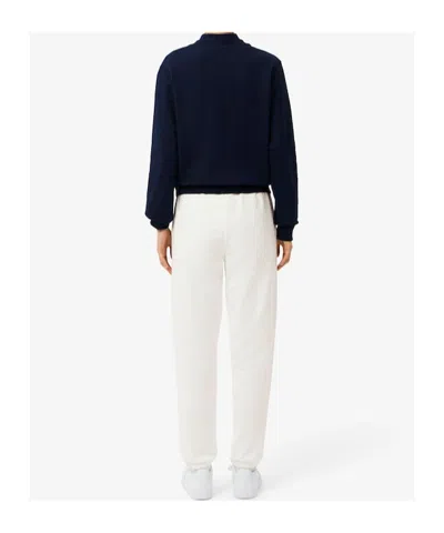 Lacoste Elasticated Trousers In Neutral